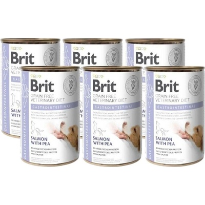 Brit Veterinary Diets GF dog Gastrointestinal 6 x 400 g