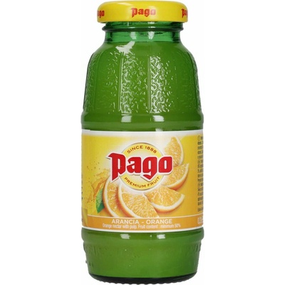 Pago pomarančový džús v skle 200 ml