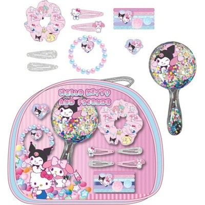 Cerda Kosmetická taštička s doplňky Hello Kitty