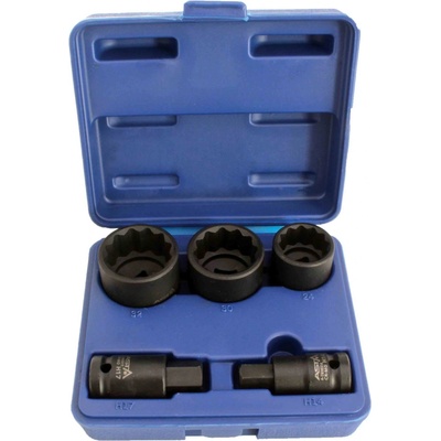 Asta A-HN512, Dvanáctihranné nástrčné klíče 24, 30, 32 mm a imbusy H14 a H17