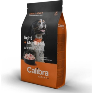 Calibra Expert+ Adult Small Light & Sterilised chicken 1,5 kg