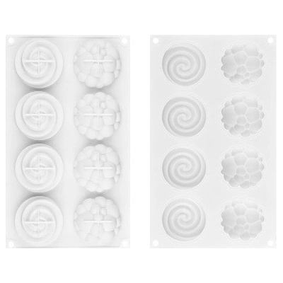 Silicolove Silikonová forma na vrchní část tartaletky kulaté 4x4cm