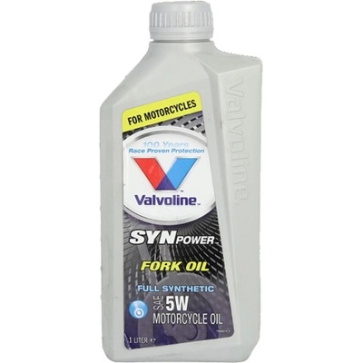 VALVOLINE Масло за аморт. и вилки valvoline synpower fork oil 5w 1 литър