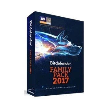 Bitdefender Family Pack 3 roky update (VL11153000-EN)