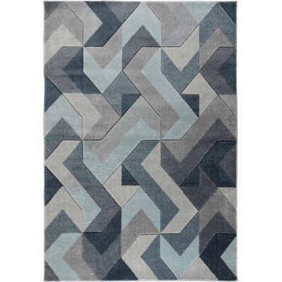 Flair Rugs Синьо-сив килим , 120 x 170 cm Aurora - Flair Rugs (503119367187)