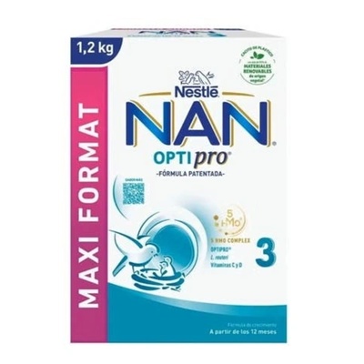 Nestle Адаптирано мляко NAN3 OPTIPRO 12м+ 1.2кг