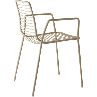 Scab Kovová židle SUMMER s područkami VB-bílá 2520