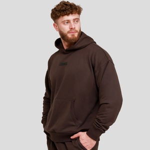 GymBeam Суичър Unstoppable Brown XXXL