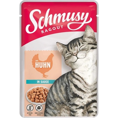 Schmusy Ragout консервирано пиле в сос 100 г