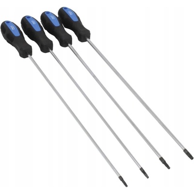 SATRA Skrutkovače TORX dlhé, sada 4 ks, S-4SST