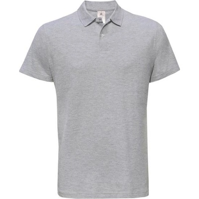 B&C Collection B&c id001 / Мъжка поло тениска - сиво-каменно xxl (01id0161005)