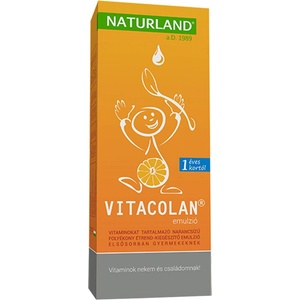 Naturland Витаколан (витамини за деца ) x 250 ml сироп с вкус на портокал | Naturland (308790 NTRL)