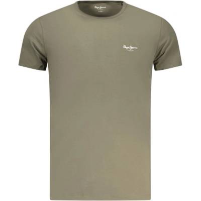 Pepe Jeans Мъжка тениска с къс ръкав pepe jeans, Размер m, Цвят Зелен (pm5010180originalbasic3n_ve728)