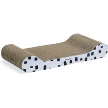 Beeztees škrabadlo pro kočky kartonové SOFA 49 x 22 x 7,5 cm