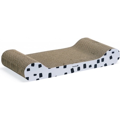 Beeztees škrabadlo pro kočky kartonové SOFA 49 x 22 x 7,5 cm
