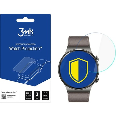 3mk Protection Скрийн протектор 3mk Watch Protection v. FlexibleGlass Lite за Huawei Watch GT 2 Pro (3mk Watch FG(62))