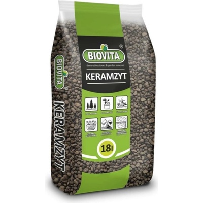 Biovita Keramzit 8-16 mm, 18 l