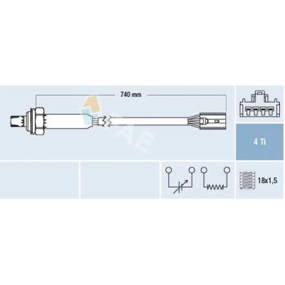 Lambda sonda FAE 77189