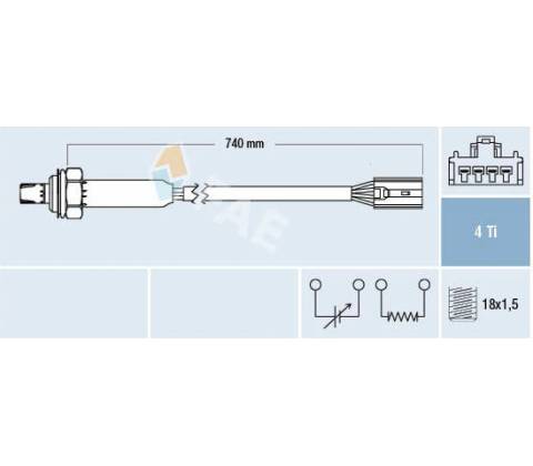 Lambda sonda FAE 77189