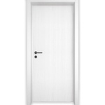 Uni Doors Алуминиева врата с облицовка от mdf - Бяла (цена без монтаж)