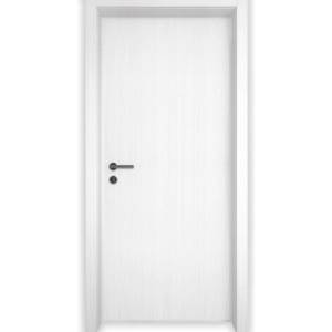 Uni Doors Алуминиева врата с облицовка от mdf - Бяла (цена без монтаж)
