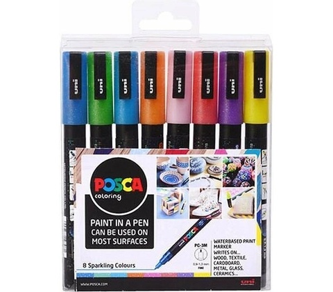 Posca PC-3M 8 ks