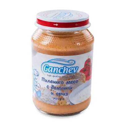 Ганчев Пилешко месо с домати и ориз