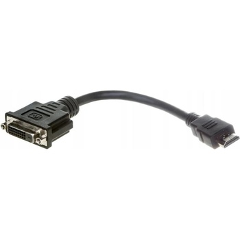 Delock HDMI-DVI 24+1 M/F 20cm 65327