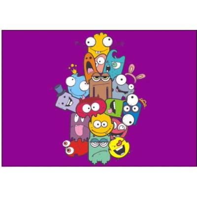 Plakát typ A4-A0 HappyMonster