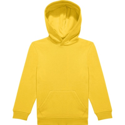 B&C dětská mikina s kapucí Hoodie kids ID.333 žlutá