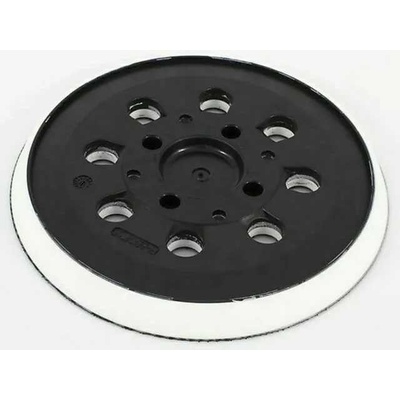 Originální brusný talíř - podložka se suchým zipem Bosch 125mm pro excentrické brusky Bosch PEX 300 AE, PEX 400 AE, PEX 4000 AE, PEX 260 AE, AdvancedOrbit 18 (2609004175, PA66GF35)
