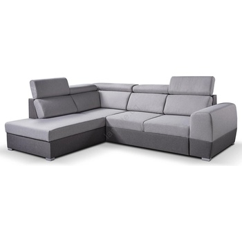 Pionier-lubnice Ъглов диван matrix l с ракла, сив, ляв (pr0004)