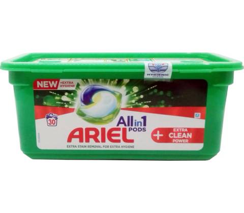 Ariel +Extra clean kapsule 30 PD