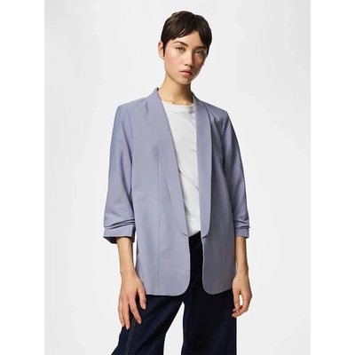PIECES Сако Pieces Boss 3/4 blazer - Grey (Silver Bullet)