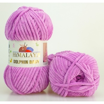 Himalaya příze Dolphin Baby 80356 fialkově růžová