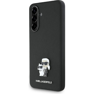 KARL LAGERFELD Калъф Karl Lagerfeld Saffiano с метално лого K&C за Samsung Galaxy A36 - черен (3666339454494)