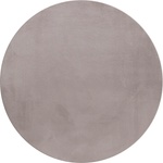 Ayyildiz Бежов кръгъл килим подходящ за пране ø 160 cm Pouffy - Ayyildiz Carpets (POUFFY1601605100BEIGE)