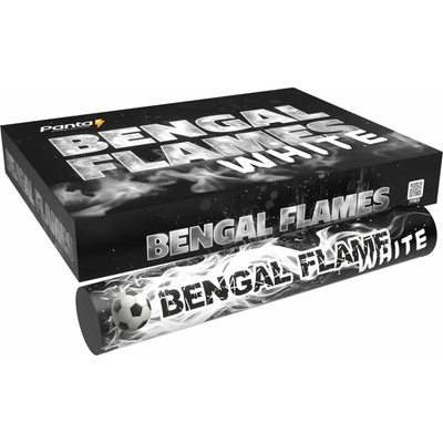 Futbalová pochodeň White Bengal Flame 1 ks