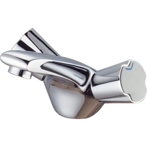 Inter Ceramic Стоящ смесител за умивалник Брит ICF 1587474C, месинг, хром, 16.5x11см (1587474)