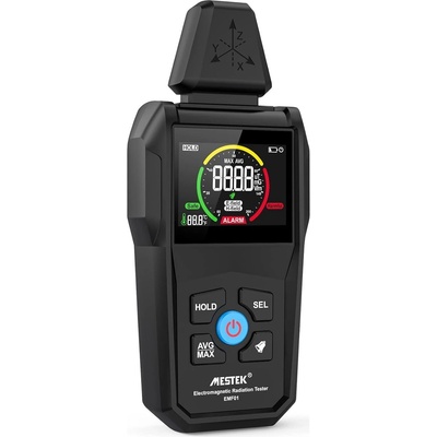 Mestek EMF01 цифров измервател, детектор на електромагнитно поле (EMF01)