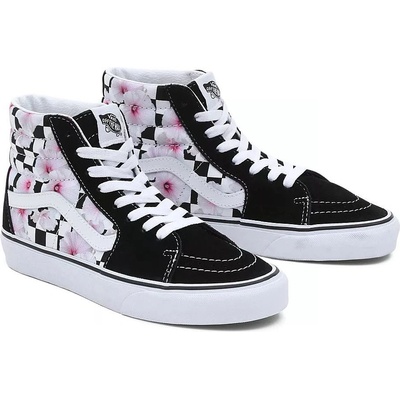 Vans Sk8 Hi Hibiscus Check Black