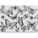 strigo Transparent mat Butterflies Funny Mat STRIGO