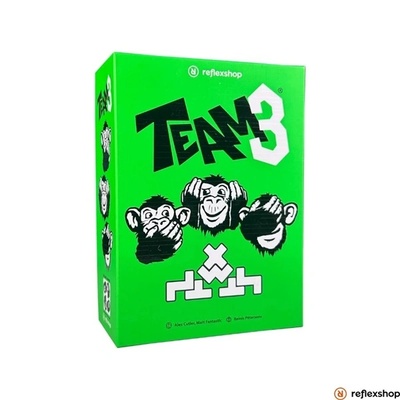 REFLEXSHOP TEAM3 зелено настолно игра за 3-6 играчи (BGTEAMGRRS)