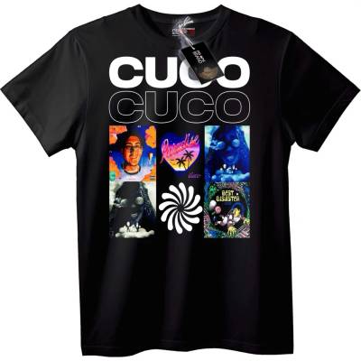 NOONEBRAND CUCO CUCO Музикална Тениска - 2XL, Black