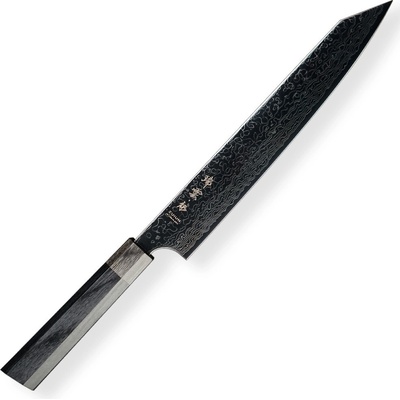 Kanetsugu Japan nůž Sujihiki 240 mm Kanetsugu Zuiun Kiwami SPG2 DLC Coating