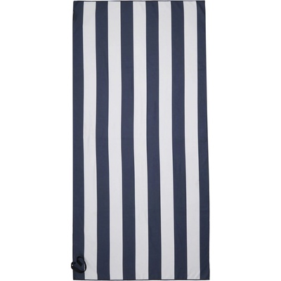 Regatta Print Mfbre RCE523 rychleschnoucí ručník 140 x 70cm modré proužky