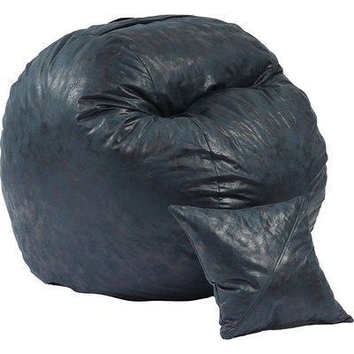 PUFRELAX Комплект, Барбарон и декоративна възглавница, 450л. Matusalem - Before Dawn, Перящ се калъф, Подходящ за деца, Пълнеж с микс от мемори пяна и дунапрен, Гама Premium, 8430 (PUF-M-MP-PT-BED)