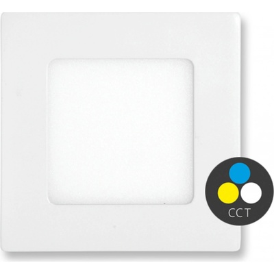Ecolite LED-WSQ-CCT/6W/BI