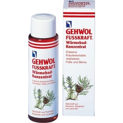 Gehwol Fusskraft Warming Bath hřejivá koupel na nohy 150 ml