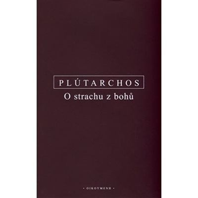 O strachu z bohů Plútarchos
